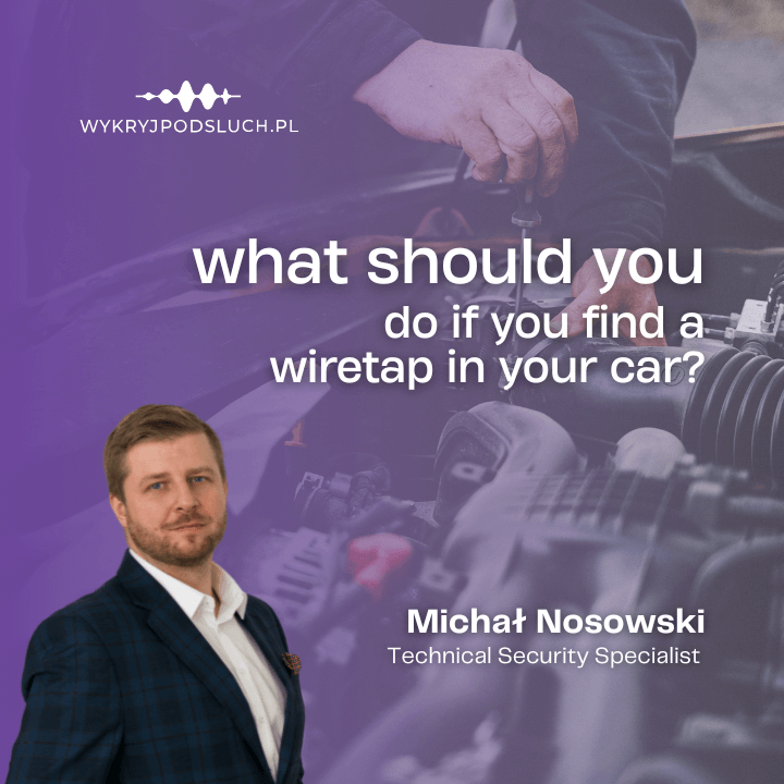 a wiretap to a car